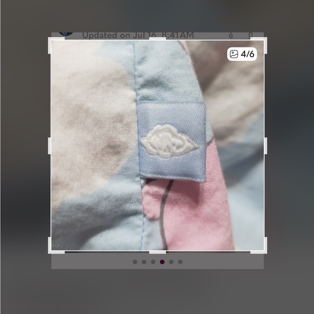 Nick & Nora Kids Pajama Set - Light Blue with Pink Flying Pigs - Picture 6 of 10